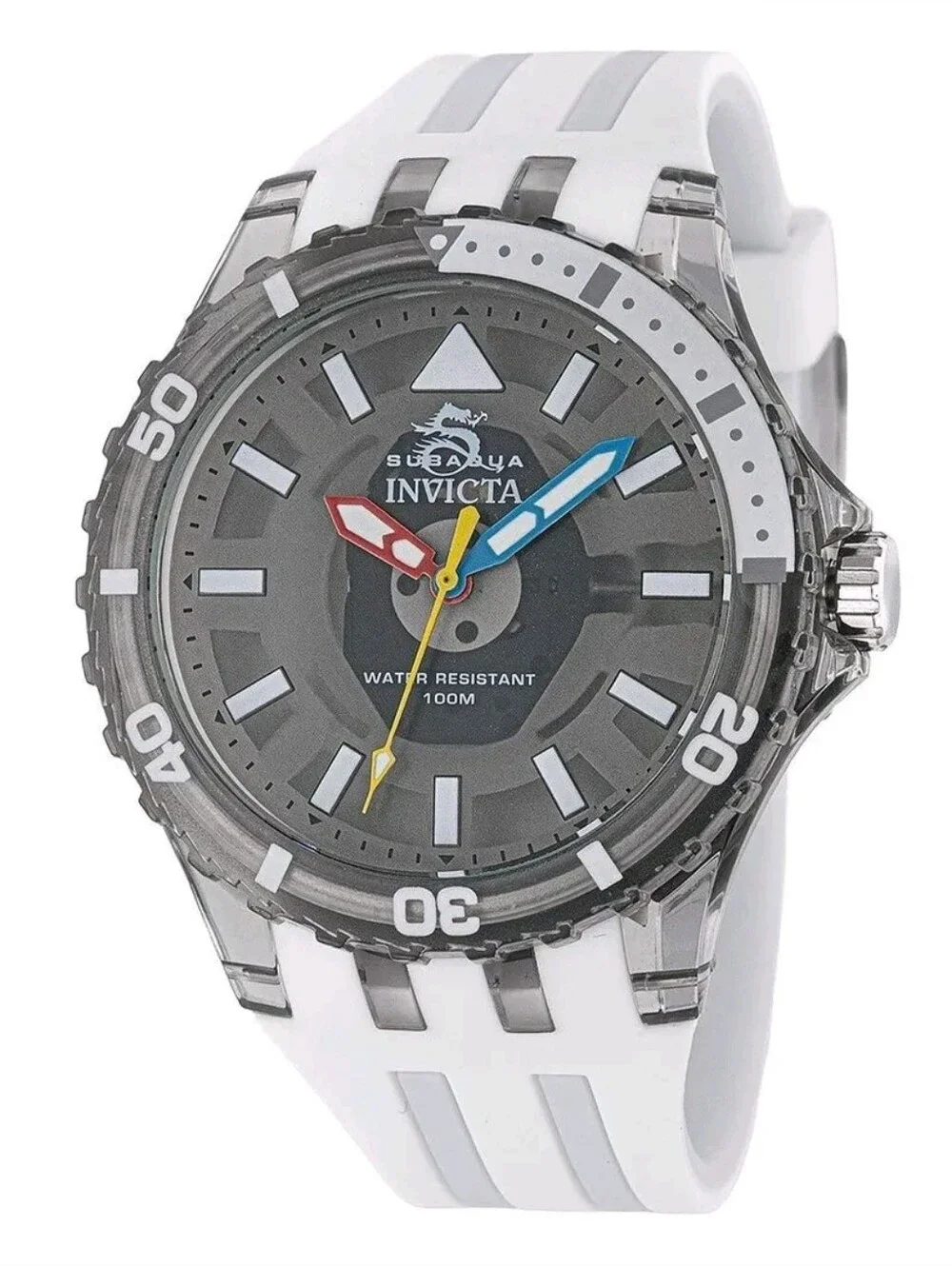 NEW Invicta Subaqua Grey White Chromamode 44mm Mens Womens Analog Watch 69948